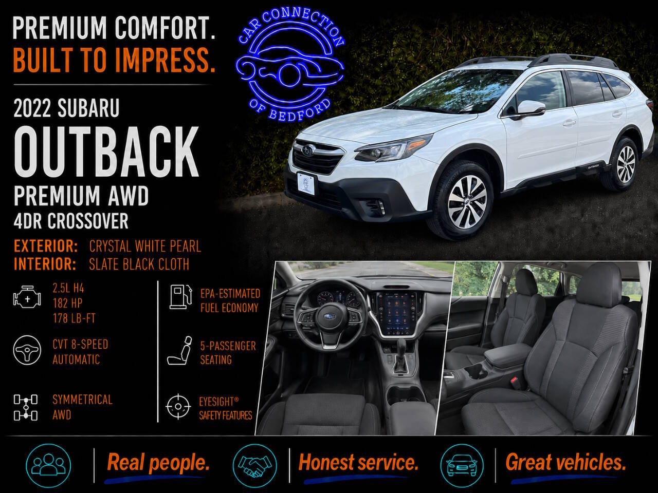 2022 Subaru Outback Premium AWD 4dr Crossover