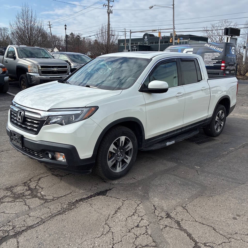 2019 Honda Ridgeline RTL AWD 4dr Crew Cab 5.3 ft. SB