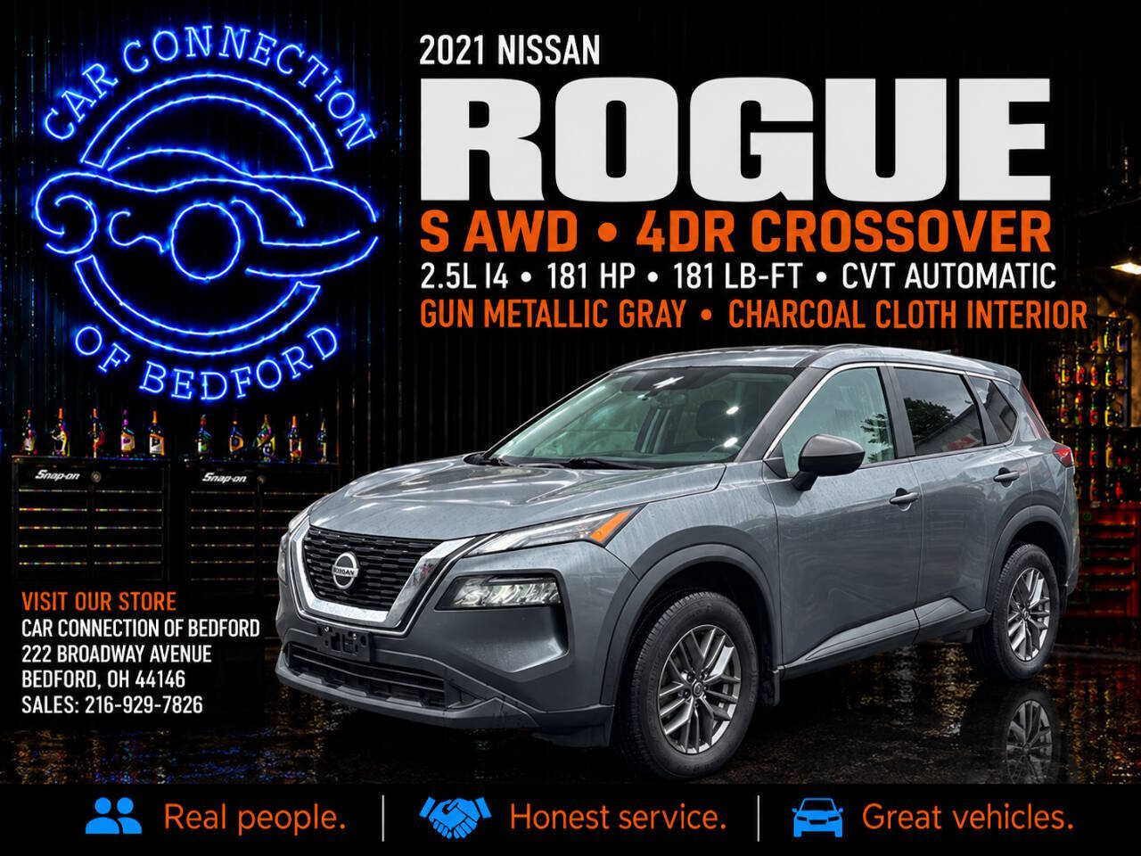 2021 Nissan Rogue S AWD 4dr Crossover