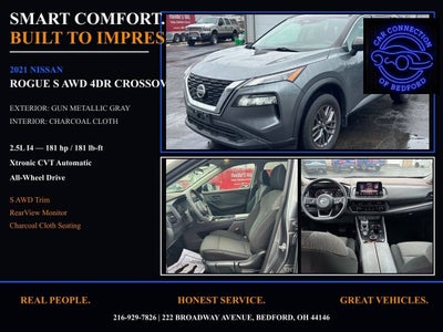 2021 Nissan Rogue S AWD 4dr Crossover