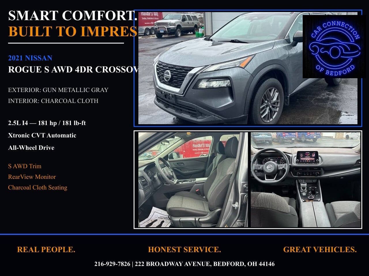 2021 Nissan Rogue S AWD 4dr Crossover