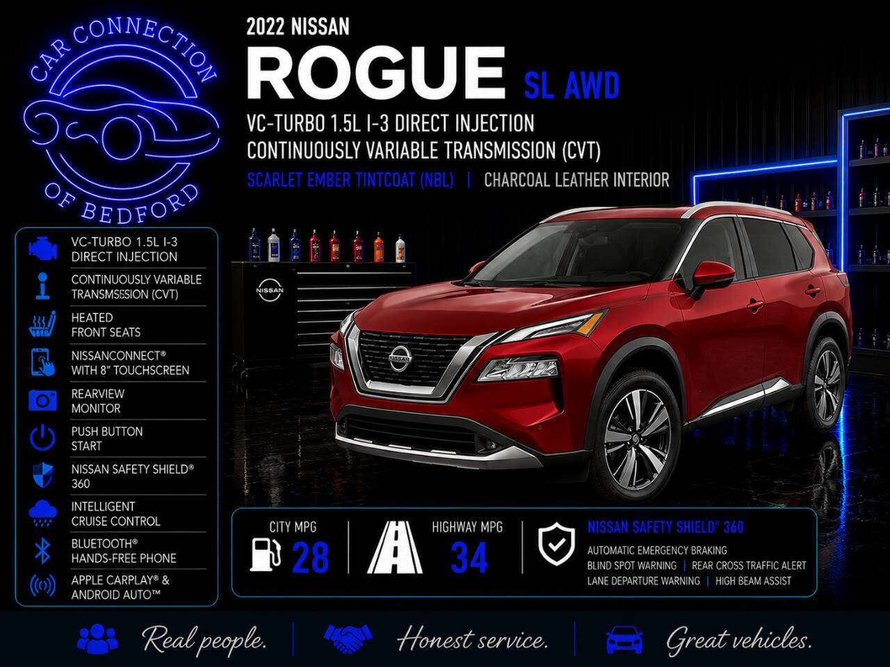 2022 Nissan Rogue SL AWD 4dr Crossover