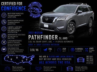 2022 Nissan Pathfinder SL AWD 4dr SUV