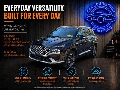 2022 Hyundai Santa Fe Limited AWD 4dr Crossover