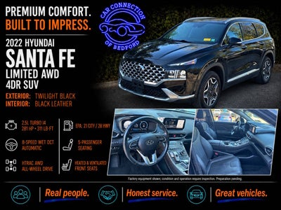 2022 Hyundai Santa Fe Limited AWD 4dr Crossover