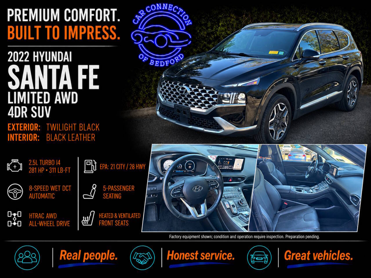 2022 Hyundai Santa Fe Limited AWD 4dr Crossover