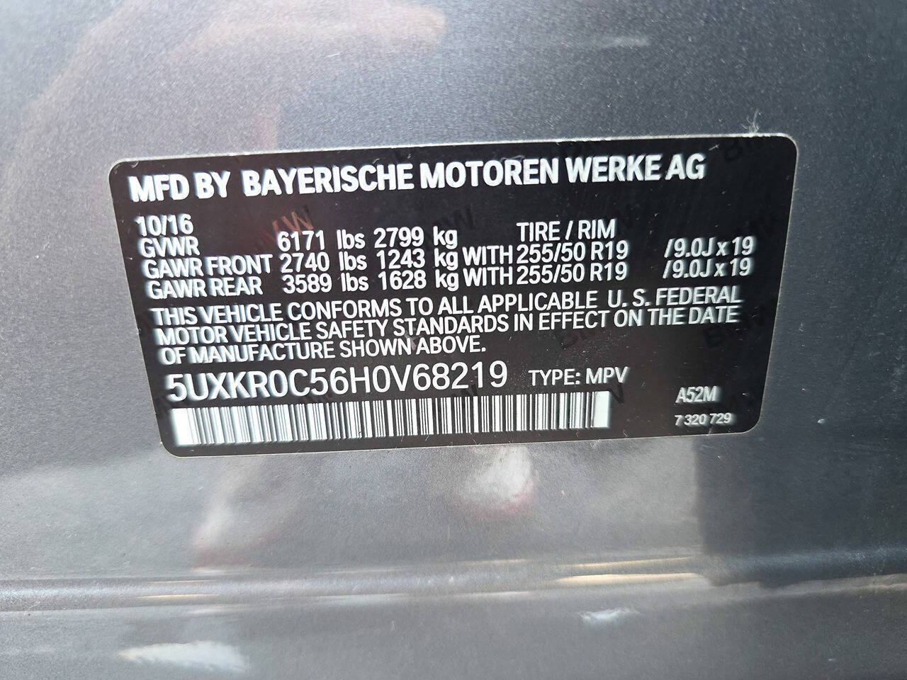 2017 BMW X5 xDrive35i AWD 4dr SUV