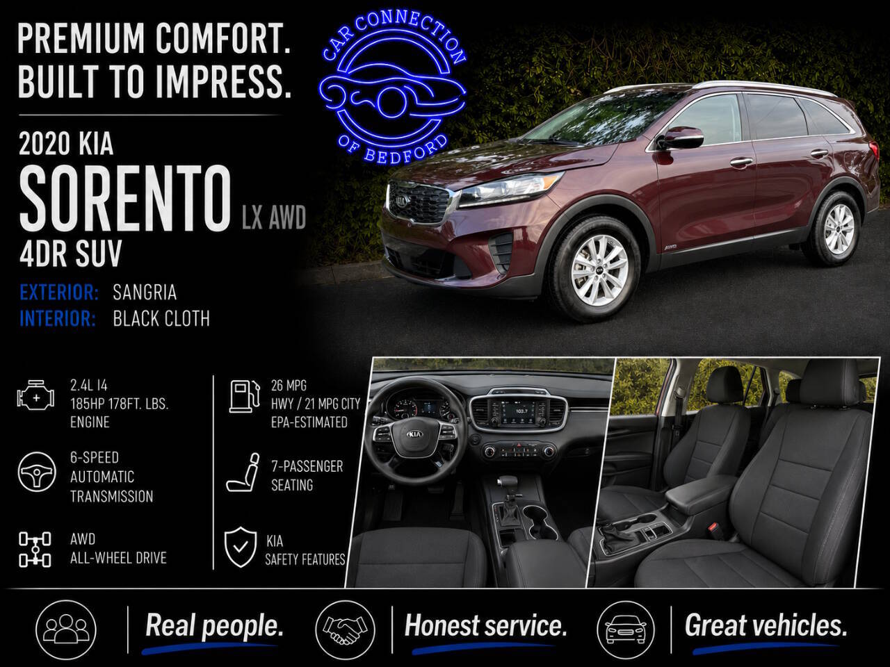 2020 Kia Sorento LX AWD 4dr SUV