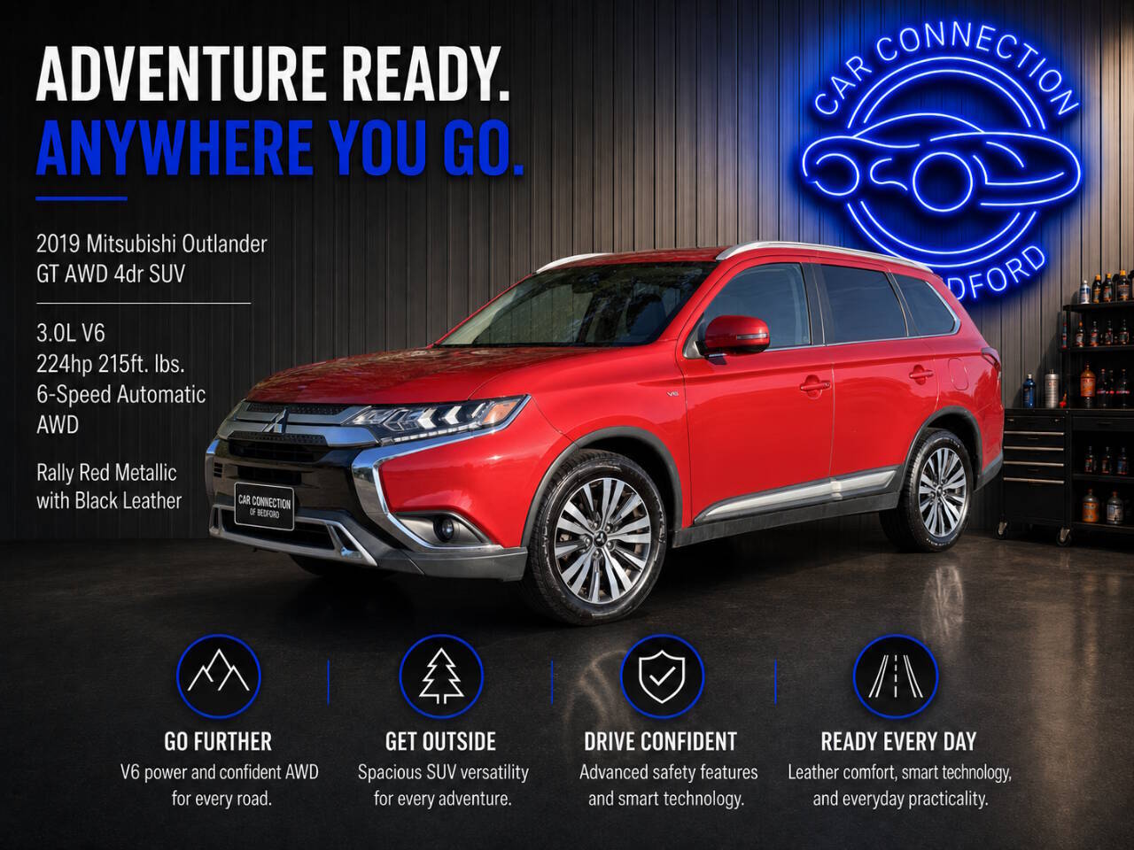 2019 Mitsubishi Outlander GT AWD 4dr SUV