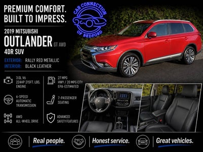 2019 Mitsubishi Outlander GT AWD 4dr SUV