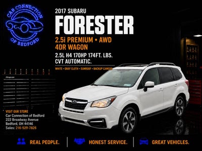 2017 Subaru Forester 2.5i Premium AWD 4dr Wagon CVT