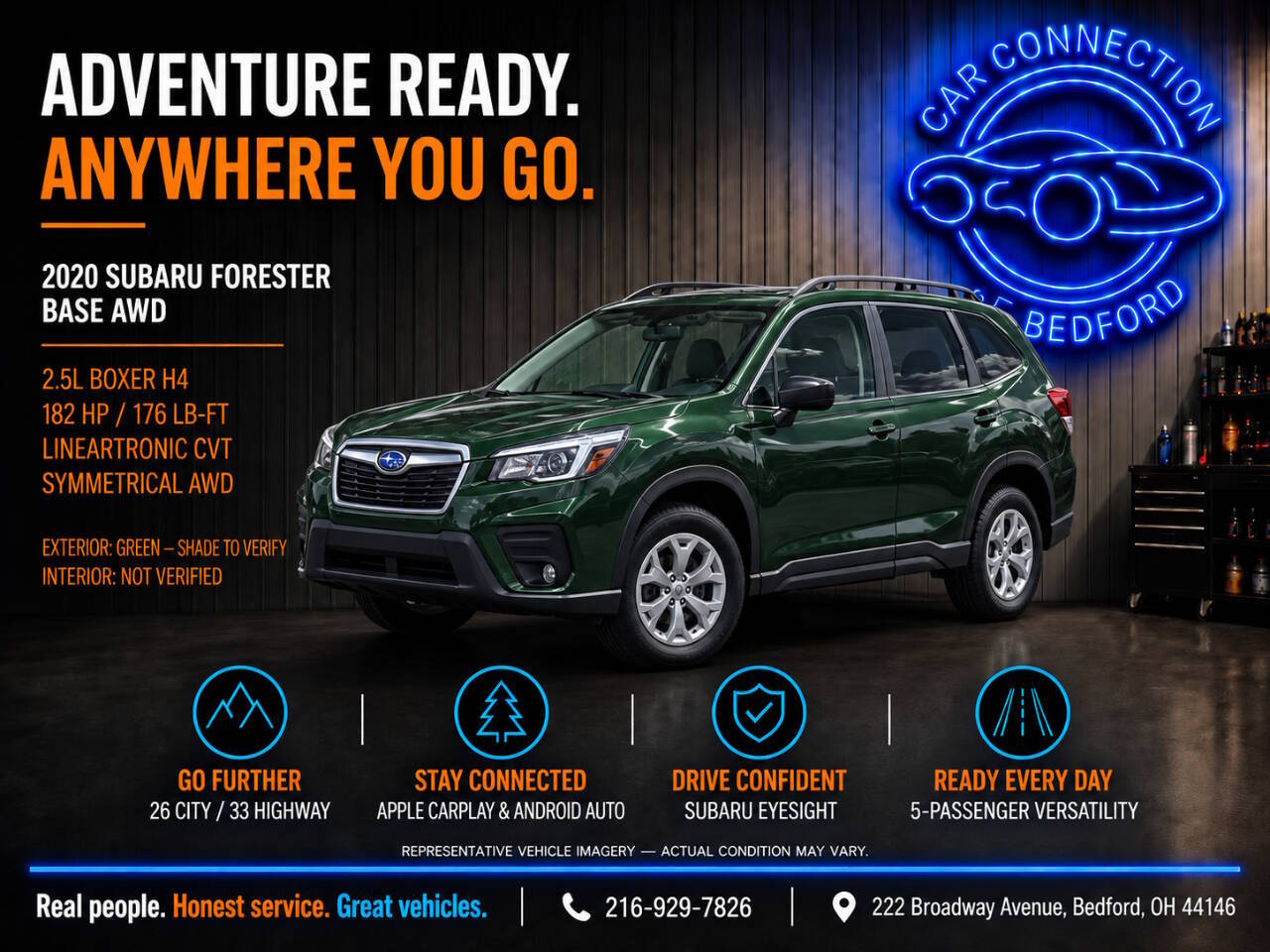 2020 Subaru Forester Base AWD 4dr Crossover