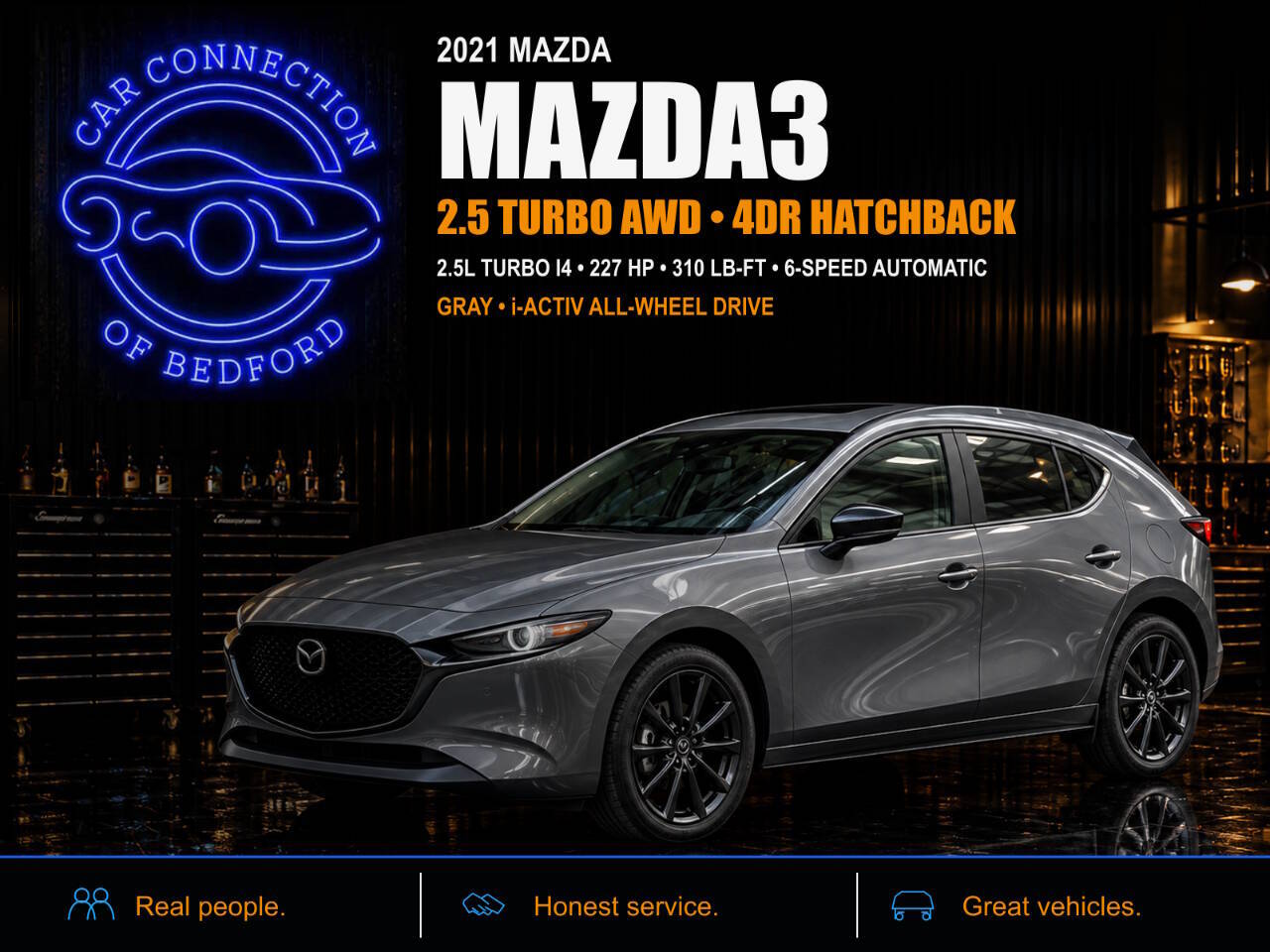 2021 Mazda Mazda3 Hatchback 2.5 Turbo AWD 4dr Hatchback