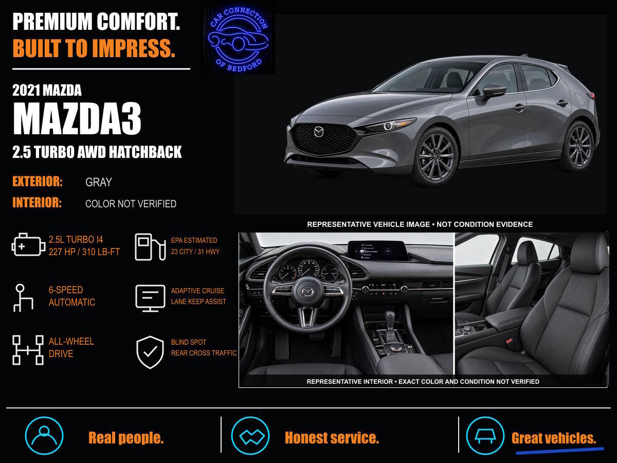 2021 Mazda Mazda3 Hatchback 2.5 Turbo AWD 4dr Hatchback