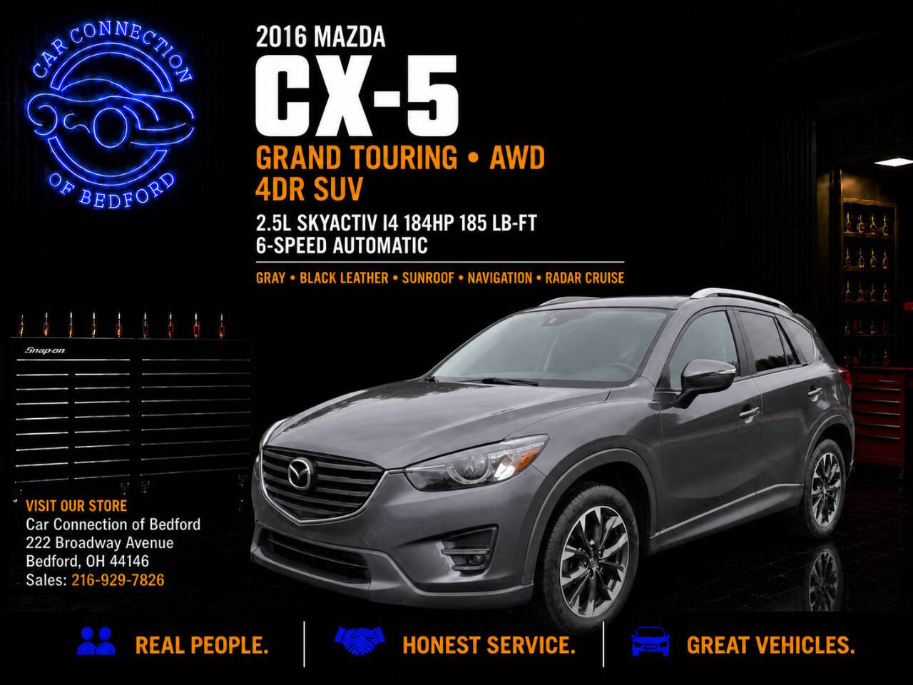 2016 Mazda Mazda CX-5 Grand Touring AWD 4dr SUV
