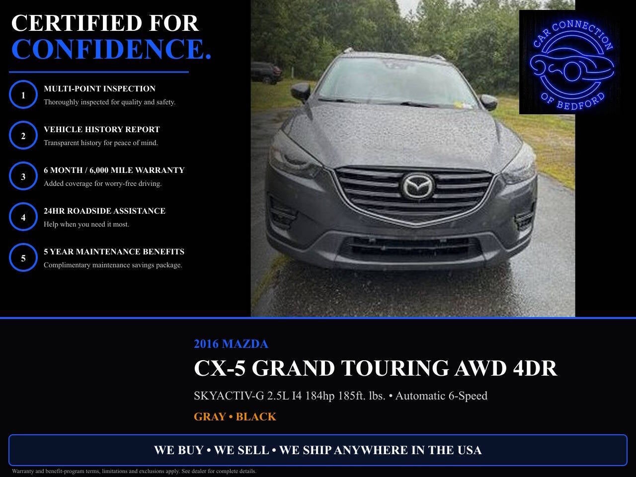 2016 Mazda Mazda CX-5 Grand Touring AWD 4dr SUV