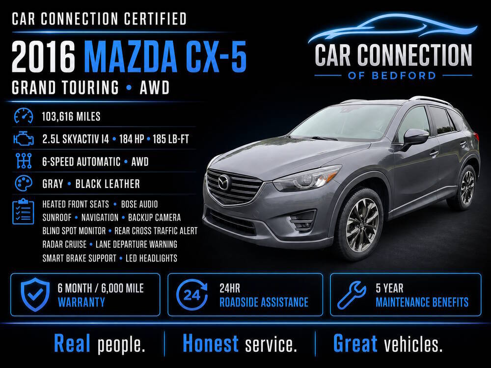2016 Mazda Mazda CX-5 Grand Touring AWD 4dr SUV