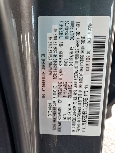 2020 Mazda Mazda CX-5 Grand Touring AWD 4dr SUV