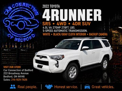 2022 Toyota 4Runner SR5 4x4 4dr SUV