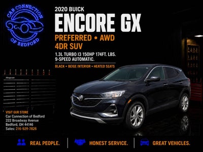 2020 Buick Encore GX Preferred AWD 4dr Crossover