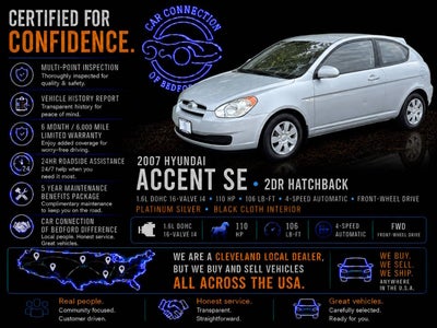 2007 Hyundai Accent SE 2dr Hatchback