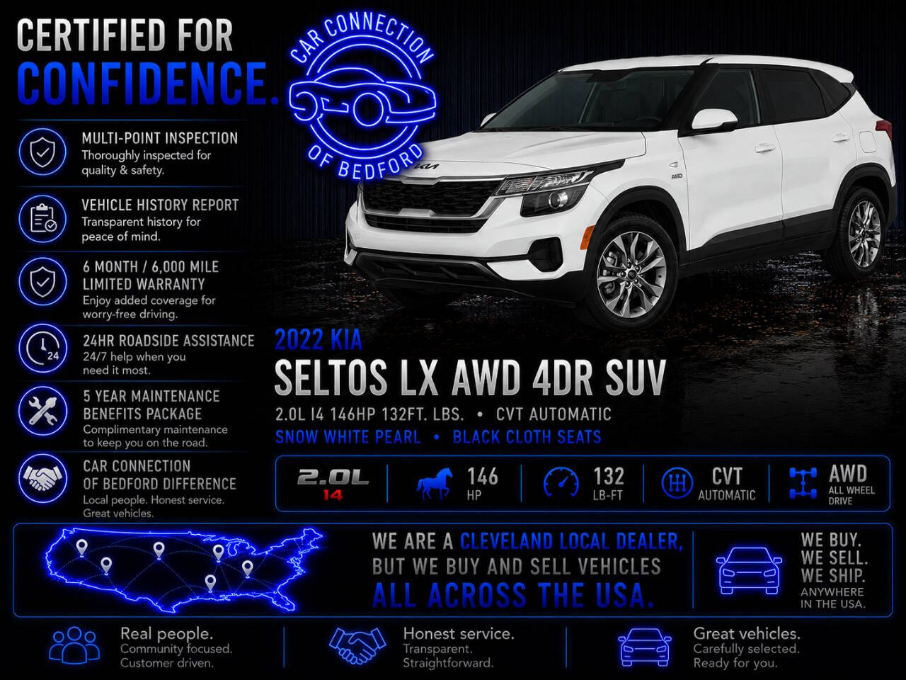 2022 Kia Seltos LX AWD 4dr SUV