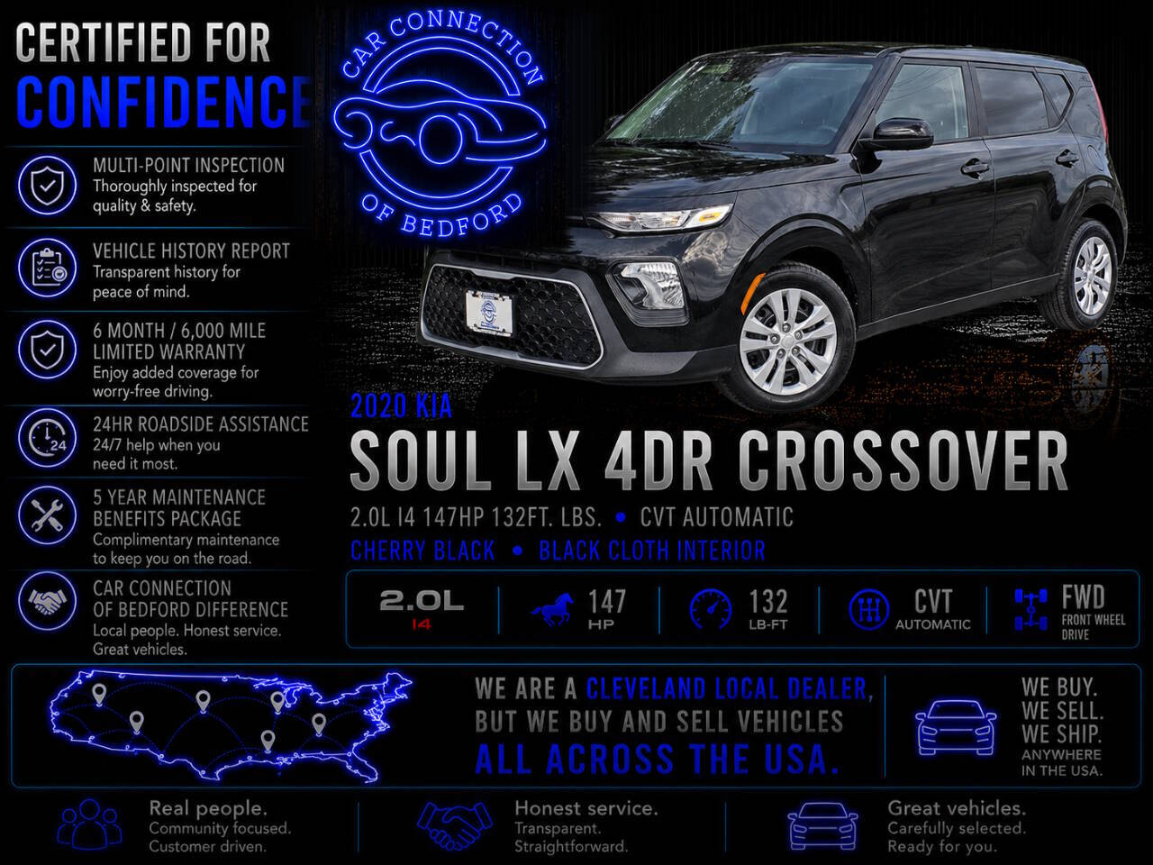 2020 Kia Soul LX 4dr Crossover CVT