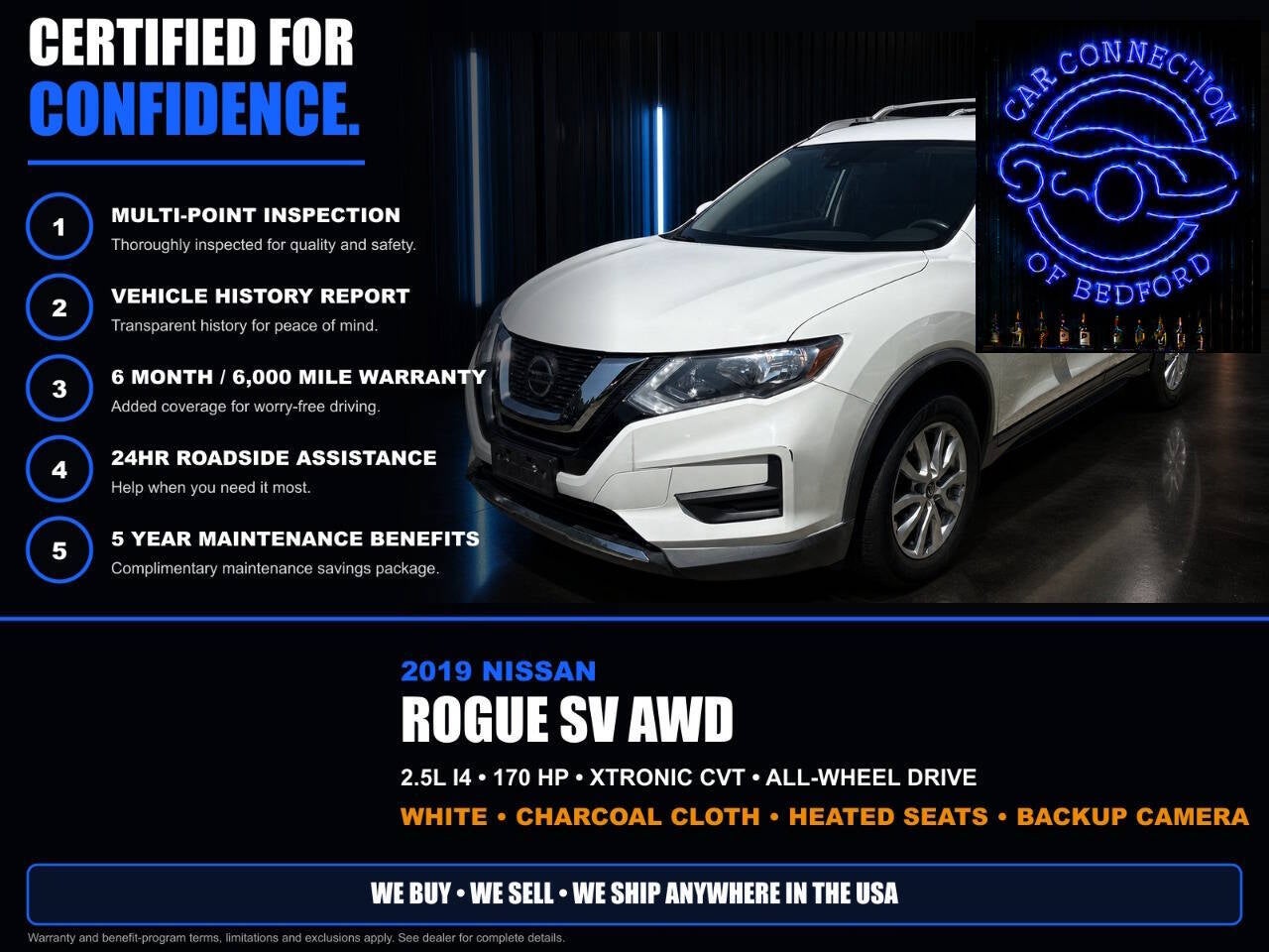 2019 Nissan Rogue SV AWD 4dr Crossover