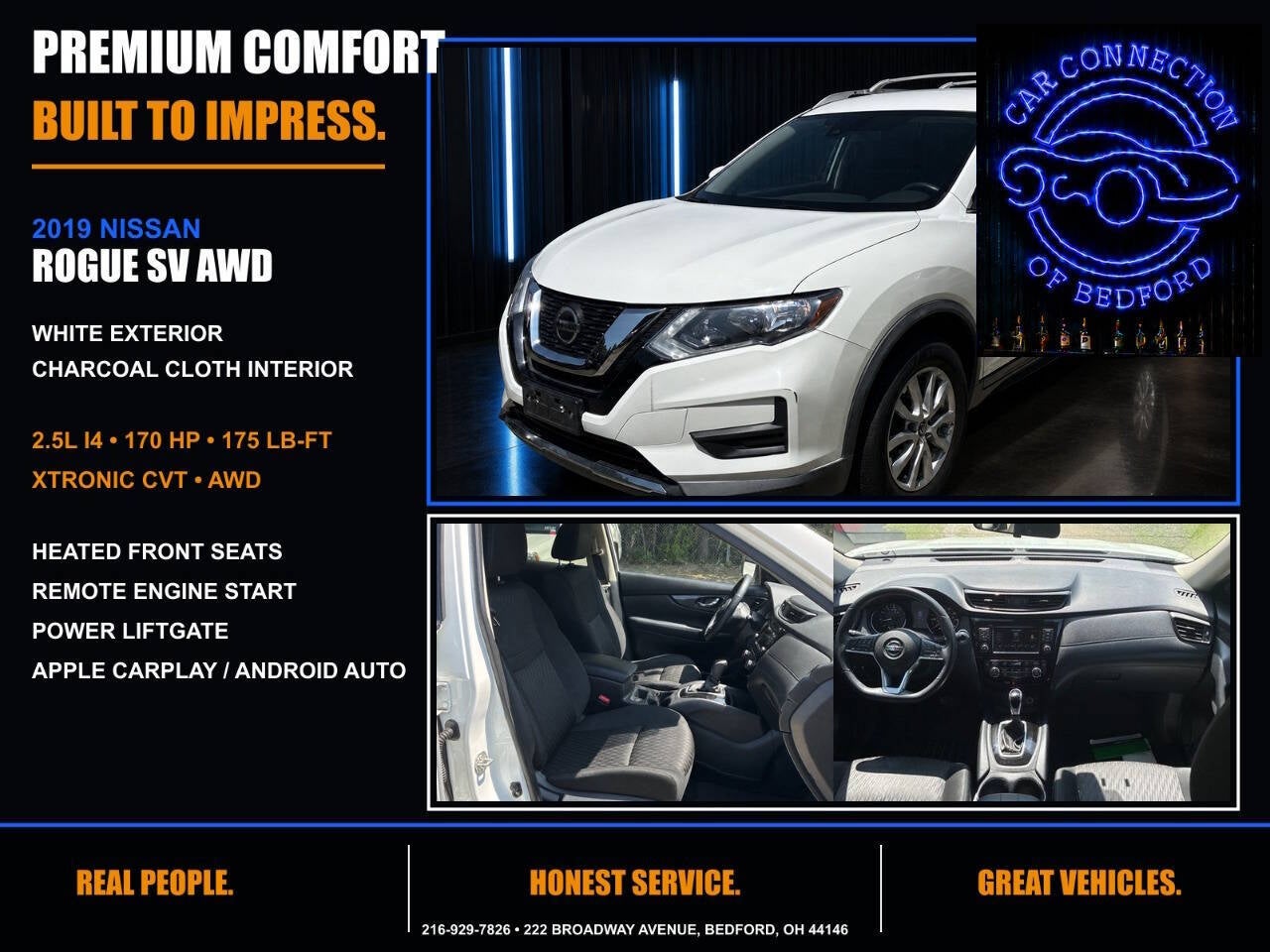 2019 Nissan Rogue SV AWD 4dr Crossover