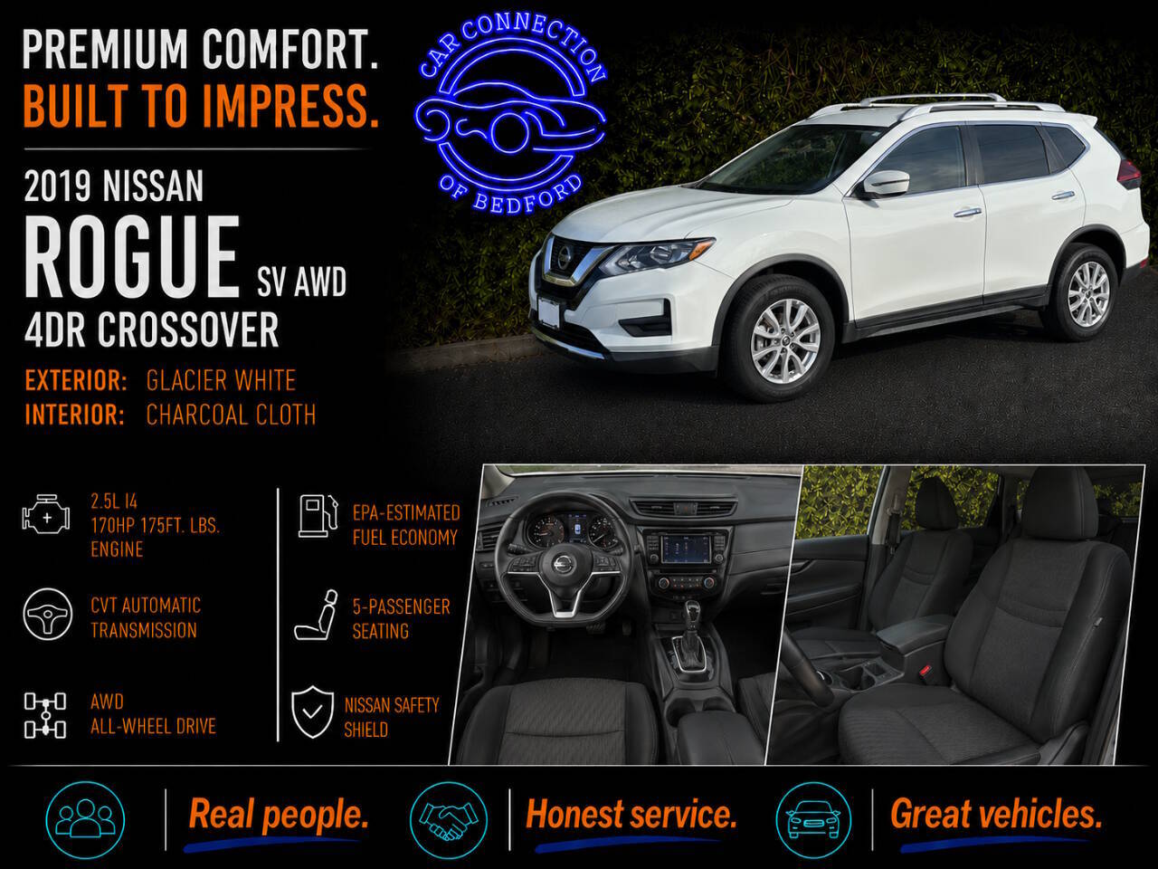 2019 Nissan Rogue SV AWD 4dr Crossover