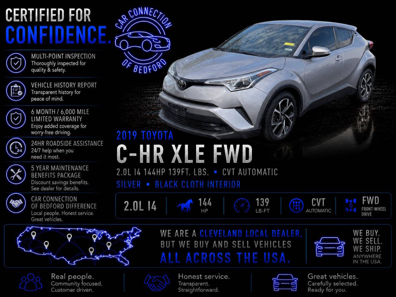 2019 Toyota C-HR XLE 4dr Crossover