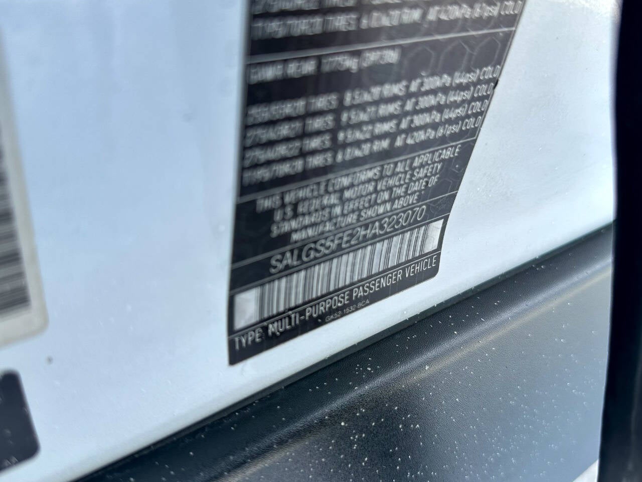 2017 Land Rover Range Rover Supercharged LWB AWD 4dr SUV