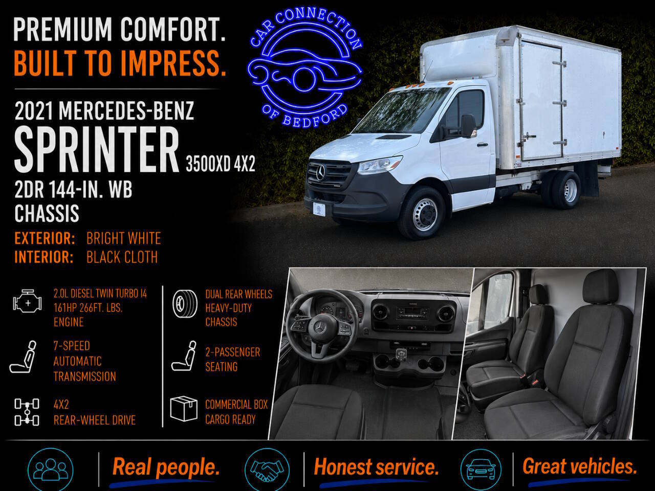 2021 Mercedes-Benz Sprinter 3500XD 4x2 2dr 144 in. WB Chassis (2.0L Diesel I4)