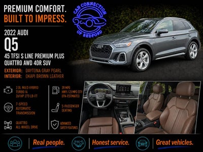 2022 Audi Q5 quattro S line Prem Plus 45 TFSI AWD Premium 4dr SUV