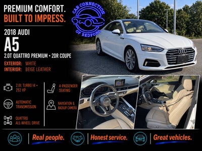 2018 Audi A5 2.0T quattro Premium AWD 2dr Coupe 7A