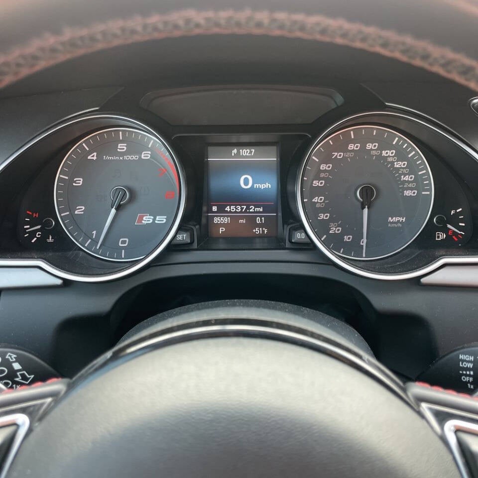 2013 Audi S5 3.0T quattro Prestige AWD 2dr Coupe 7A