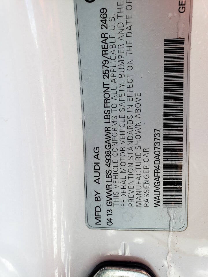 2013 Audi S5 3.0T quattro Prestige AWD 2dr Coupe 7A