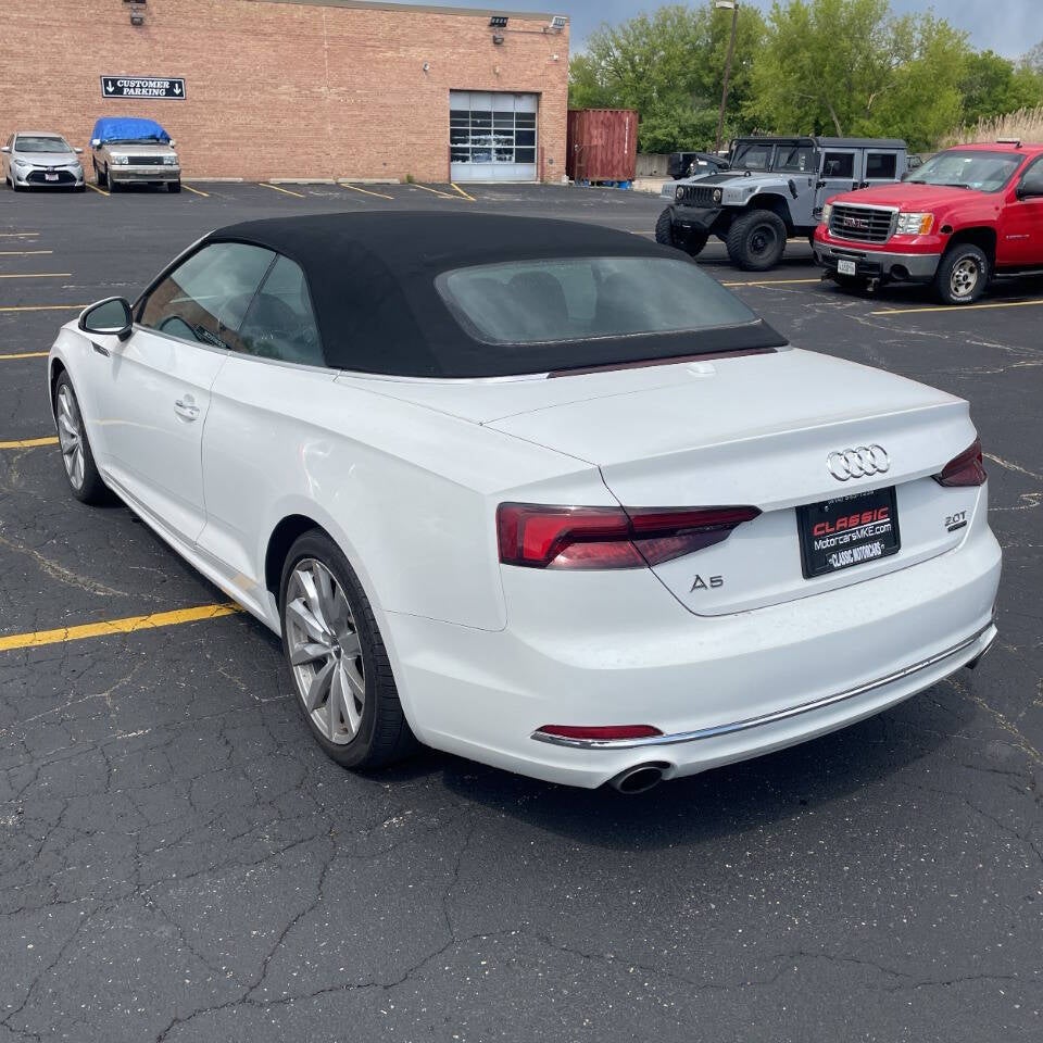 2018 Audi A5 2.0T quattro Premium AWD 2dr Convertible