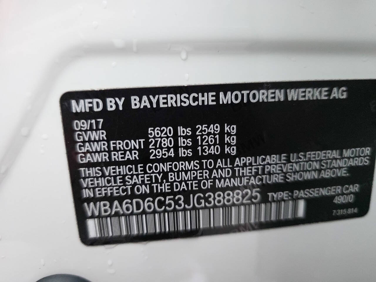 2018 BMW 6 Series 650i xDrive Gran Coupe AWD 4dr Sedan