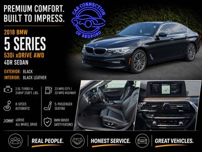 2018 BMW 5 Series 530i xDrive AWD 4dr Sedan