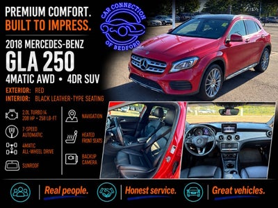 2018 Mercedes-Benz GLA GLA 250 4MATIC® AWD 4dr SUV