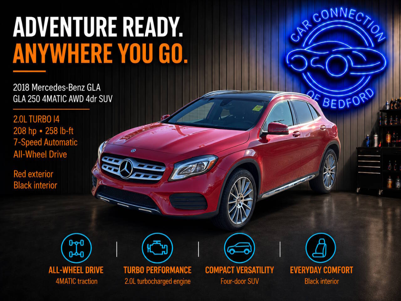 2018 Mercedes-Benz GLA GLA 250 4MATIC® AWD 4dr SUV