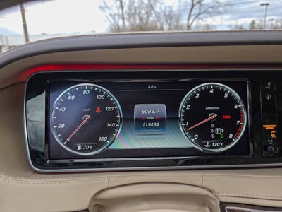 2015 Mercedes-Benz S-Class S 550 4MATIC® AWD 4dr Sedan
