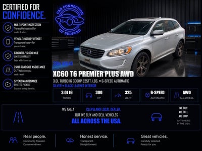 2014 Volvo XC60 T6 Premier Plus AWD 4dr SUV