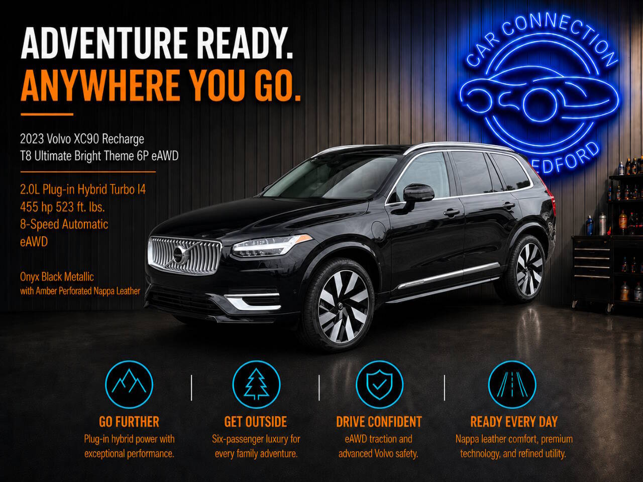2023 Volvo XC90 Recharge T8 Ultimate Bright Theme 6P eAWD 6 Passenger 4dr SUV