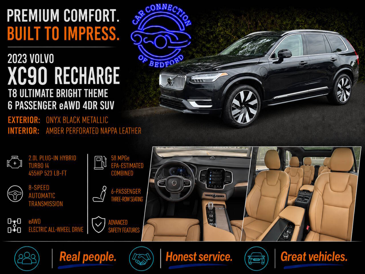 2023 Volvo XC90 Recharge T8 Ultimate Bright Theme 6P eAWD 6 Passenger 4dr SUV
